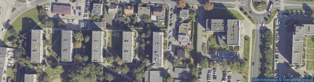 Zdjęcie satelitarne Opalińskich ul.