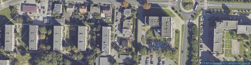Zdjęcie satelitarne Opalińskich ul.