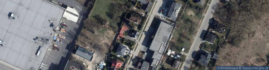 Zdjęcie satelitarne Opiekuńcza ul.