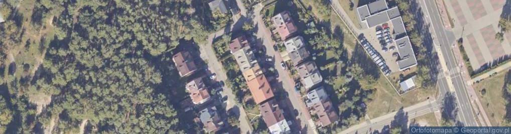 Zdjęcie satelitarne Opalowa ul.