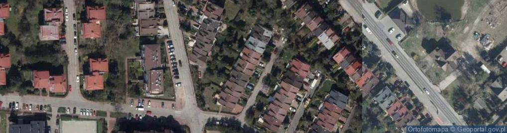 Zdjęcie satelitarne Opalowa ul.