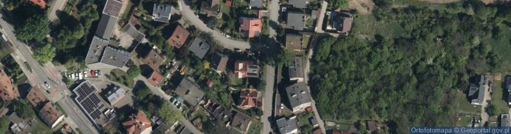 Zdjęcie satelitarne Opłotkowa ul.
