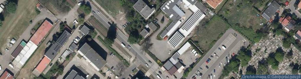 Zdjęcie satelitarne Opolska ul.