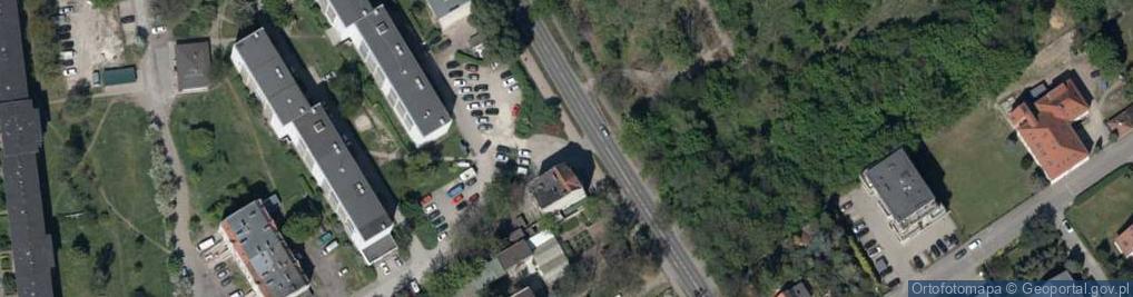 Zdjęcie satelitarne Opolska ul.
