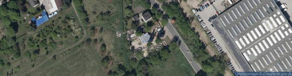 Zdjęcie satelitarne Opolska ul.
