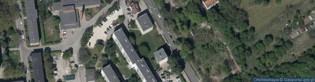 Zdjęcie satelitarne Opolska ul.