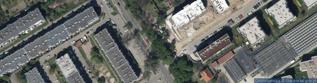 Zdjęcie satelitarne Opolska ul.