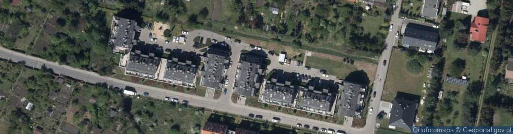 Zdjęcie satelitarne Opalowa ul.