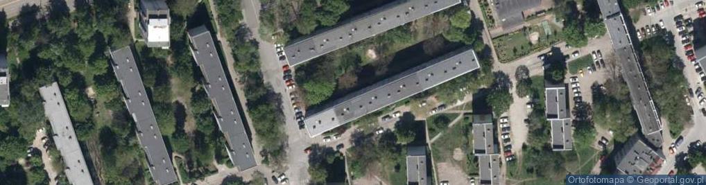 Zdjęcie satelitarne Oporowska ul.