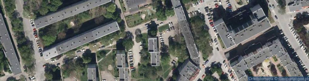 Zdjęcie satelitarne Oporowska ul.