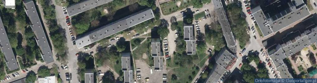 Zdjęcie satelitarne Oporowska ul.