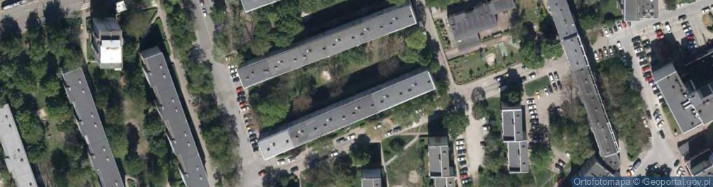 Zdjęcie satelitarne Oporowska ul.