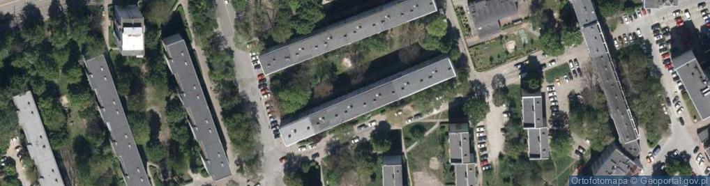 Zdjęcie satelitarne Oporowska ul.