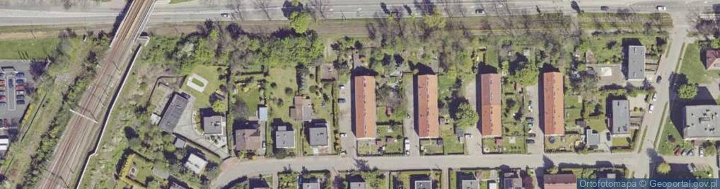 Zdjęcie satelitarne Opawska ul.