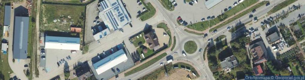 Zdjęcie satelitarne Ordynacka ul.