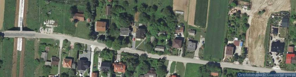Zdjęcie satelitarne Orzechowa ul.