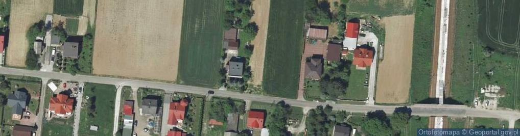 Zdjęcie satelitarne Orzechowa ul.