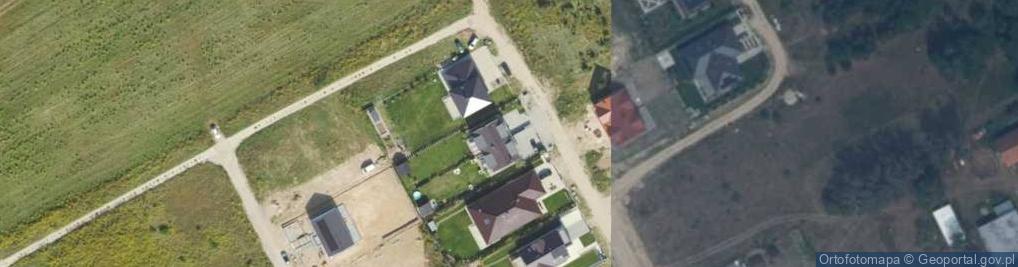 Zdjęcie satelitarne Orzechowa ul.