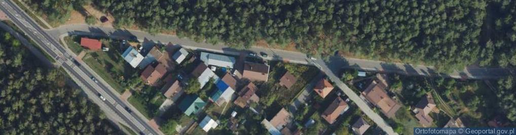 Zdjęcie satelitarne Ordynacka ul.