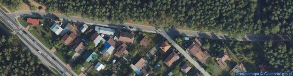 Zdjęcie satelitarne Ordynacka ul.