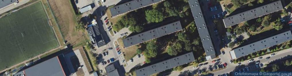 Zdjęcie satelitarne Ordonówny Hanki ul.
