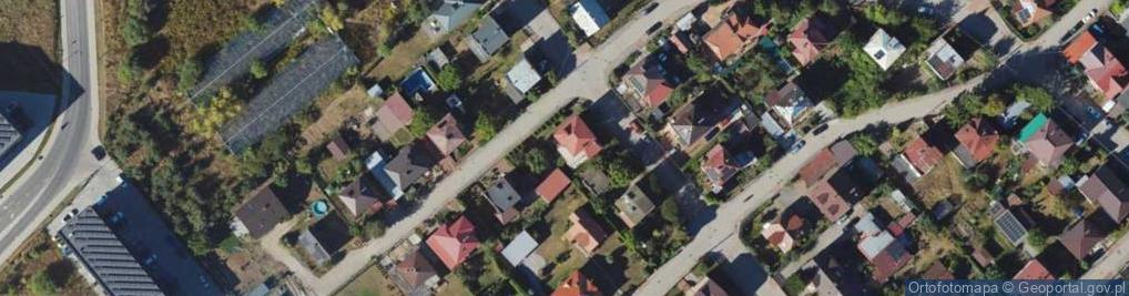 Zdjęcie satelitarne Orzechowa ul.