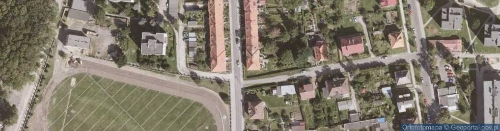 Zdjęcie satelitarne Orężna ul.