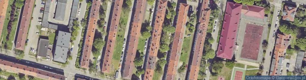 Zdjęcie satelitarne Orzeszkowej Elizy ul.