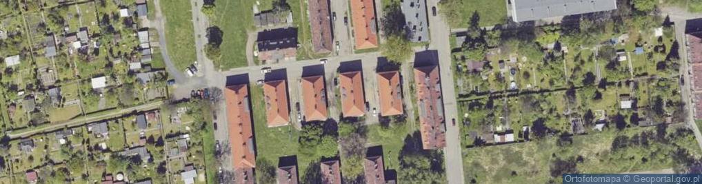 Zdjęcie satelitarne Orkana Władysława ul.