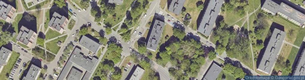 Zdjęcie satelitarne Orzegowska ul.