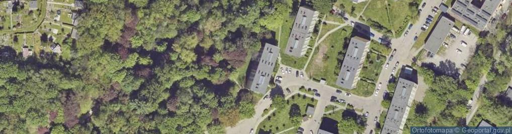 Zdjęcie satelitarne Orzegowska ul.