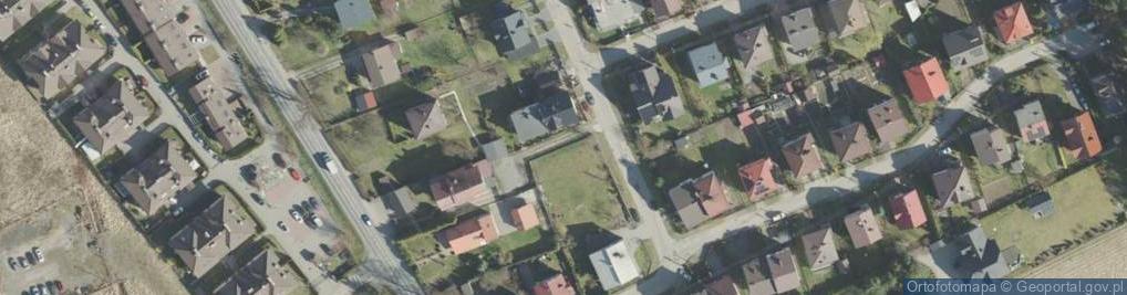 Zdjęcie satelitarne Orzechowa ul.