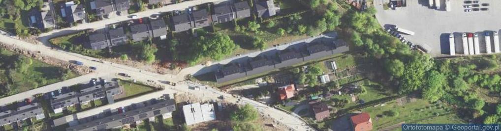 Zdjęcie satelitarne Orzechowa ul.