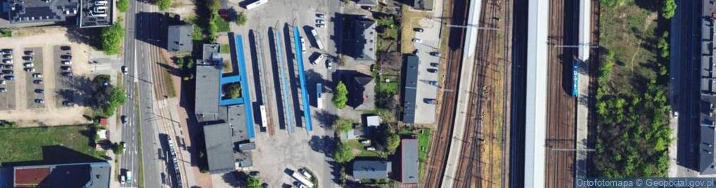 Zdjęcie satelitarne Orzechowskiego Stanisława ul.