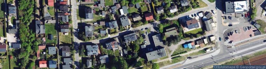 Zdjęcie satelitarne Orzechowa ul.