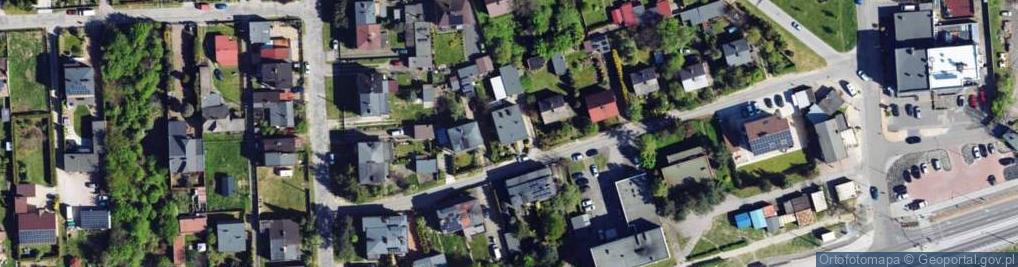 Zdjęcie satelitarne Orzechowa ul.
