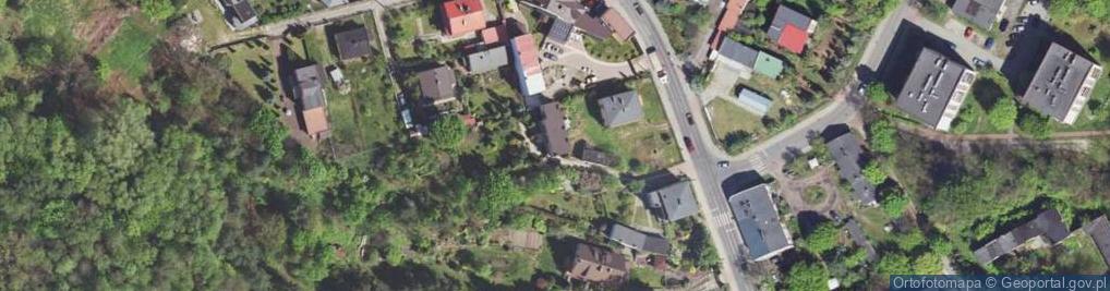 Zdjęcie satelitarne Orzechowa ul.