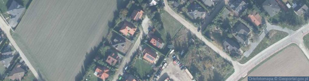 Zdjęcie satelitarne Orzechowa ul.