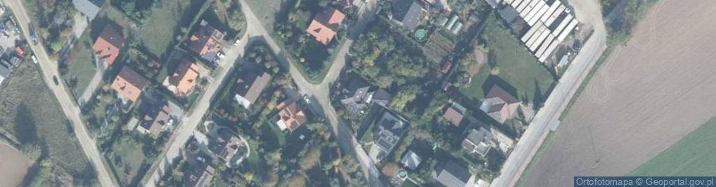 Zdjęcie satelitarne Orzechowa ul.