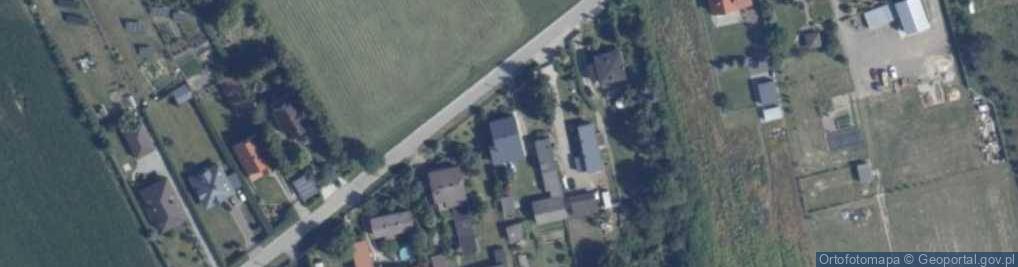 Zdjęcie satelitarne Orzechowa ul.