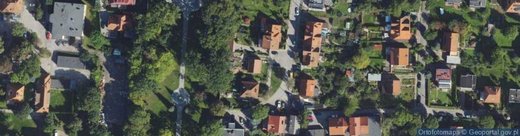 Zdjęcie satelitarne Orężna ul.