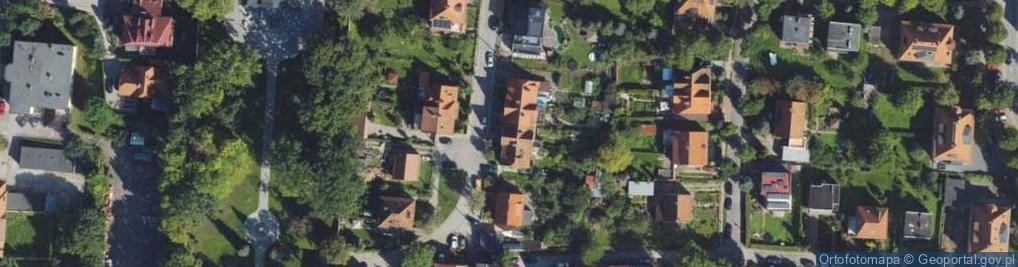 Zdjęcie satelitarne Orężna ul.