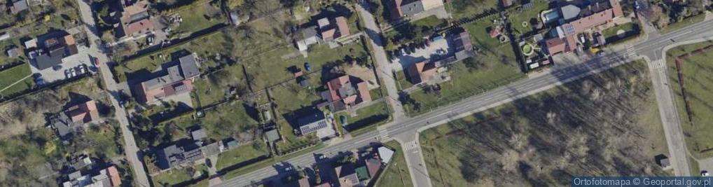 Zdjęcie satelitarne Orzechowa ul.