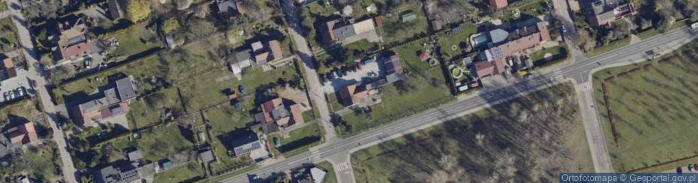 Zdjęcie satelitarne Orzechowa ul.