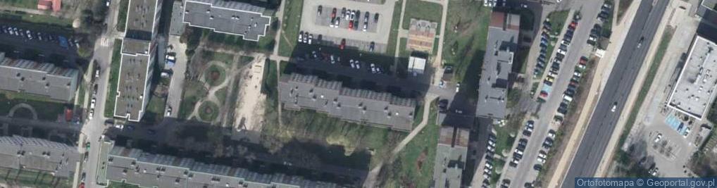Zdjęcie satelitarne Orbitalna ul.