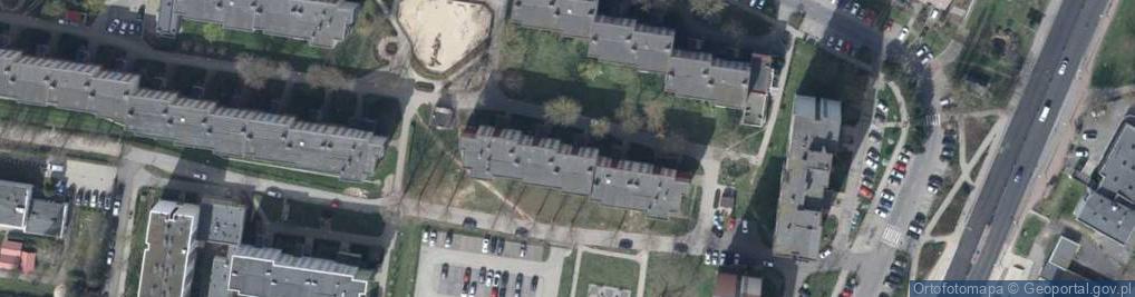 Zdjęcie satelitarne Orbitalna ul.