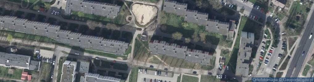 Zdjęcie satelitarne Orbitalna ul.