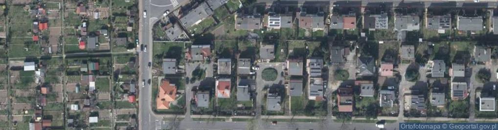 Zdjęcie satelitarne Orzechowa ul.