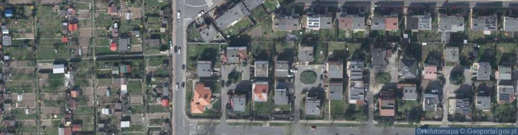 Zdjęcie satelitarne Orzechowa ul.