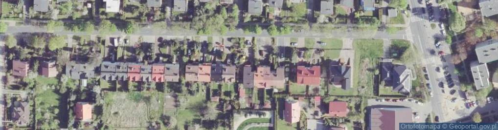 Zdjęcie satelitarne Orzechowa ul.